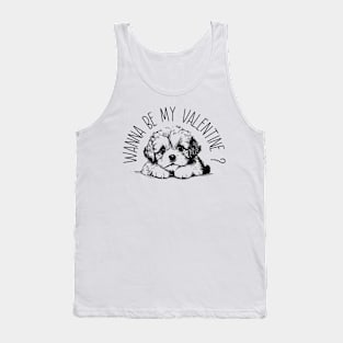 Wanna be my Valentine ? Tank Top